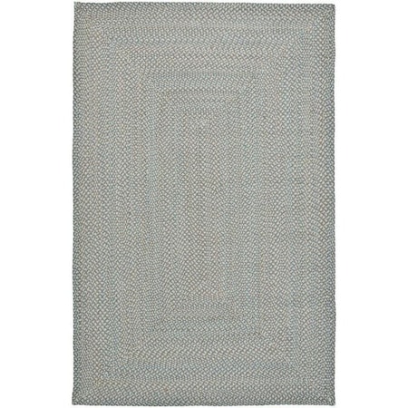 Safavieh 8 x 10 ft. Oval Braided- Multi Hand Made Rug BRD170A-8OV